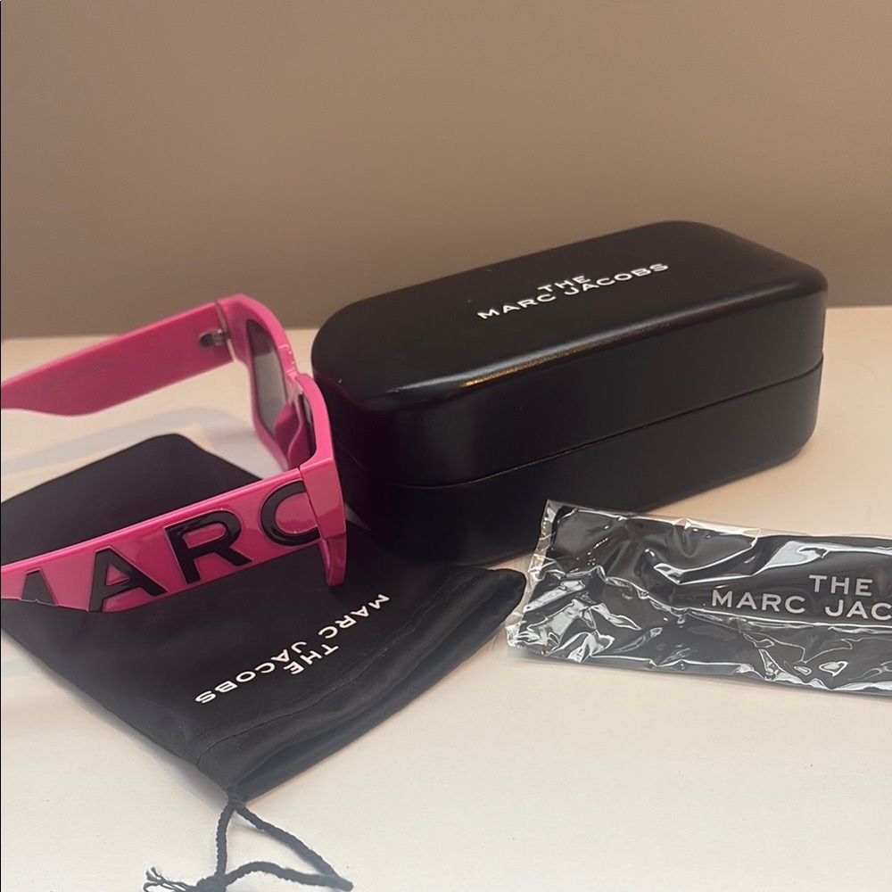 Marc Jacobs Pink Sunglasses with Case